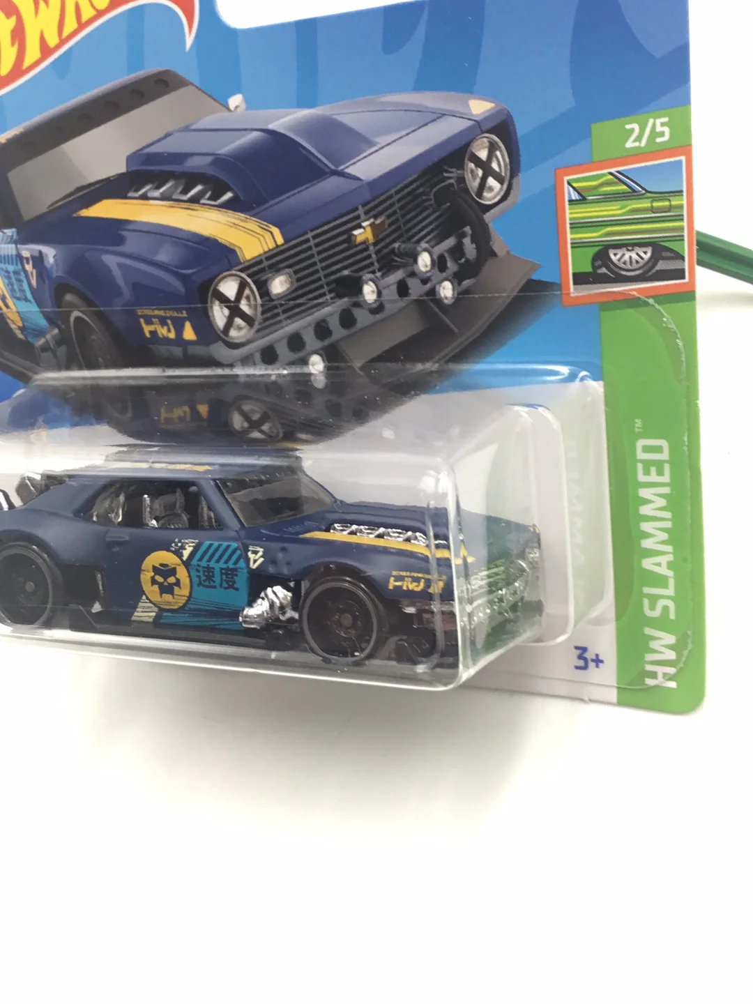 2023 hot wheels N Case Short Card #228 Custom 68 Camaro - Image 4