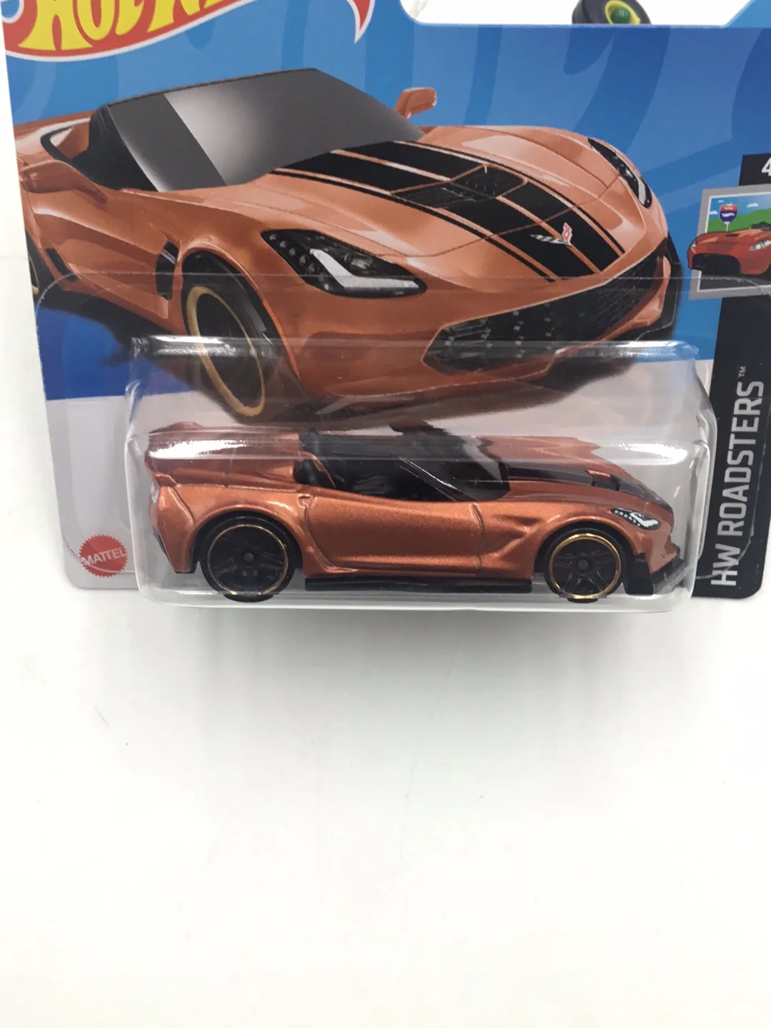 2023 hot wheels N Case Short Card #34 Corvette C7 Z06 Convertible FF9 - Image 5