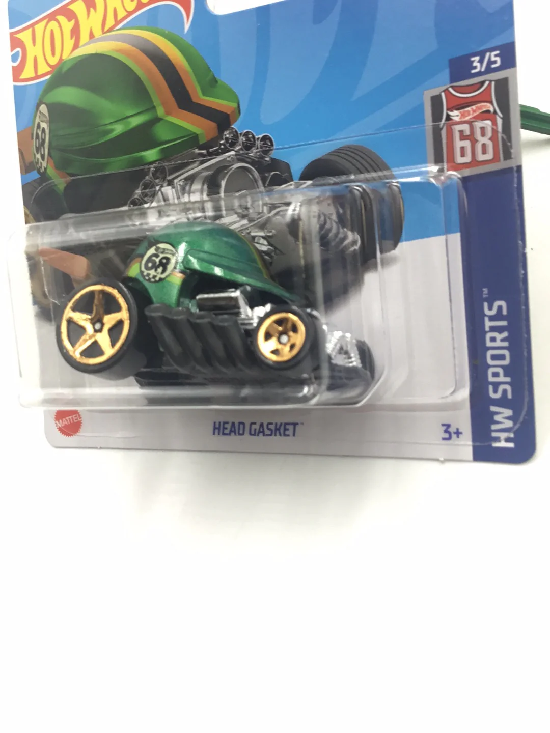 2023 hot wheels N Case Short Card #90 Head gasket 122i - Image 4