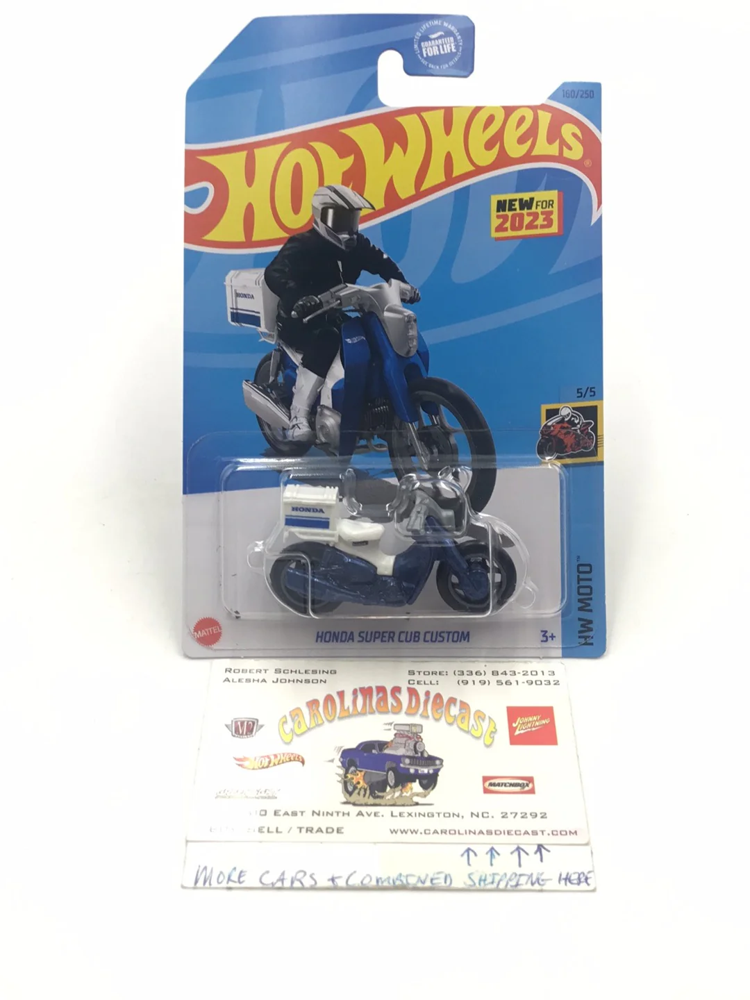 2023 hot wheels P case #160 Honda Super Cub custom 76H