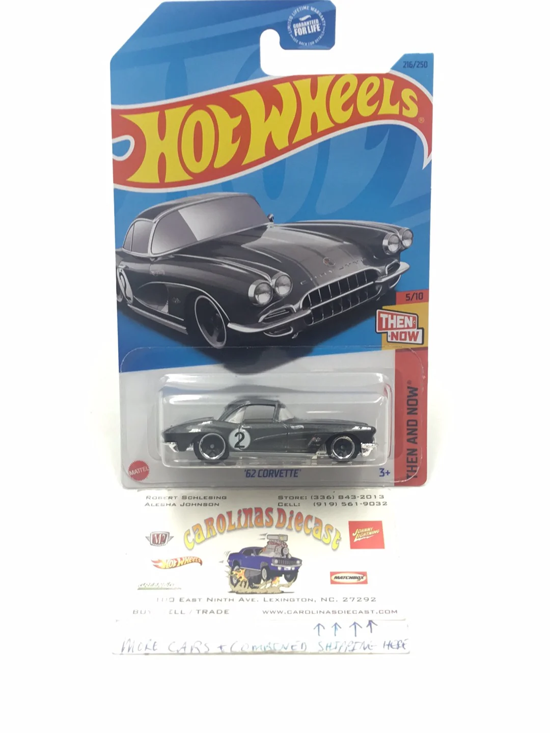 2023 hot wheels P case #216 62 Corvette 14A