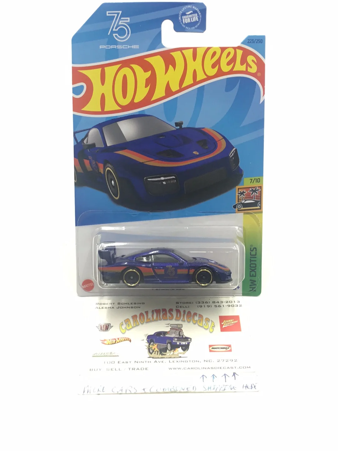 2023 hot wheels P case #223 Porsche 935 99C