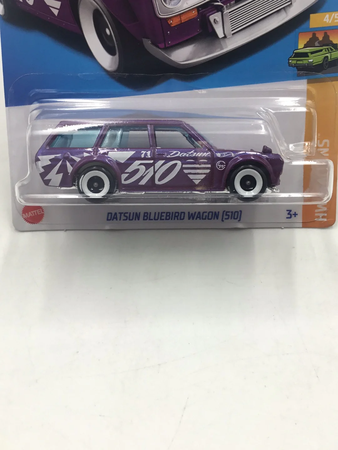 2023 hot wheels P case #235 Datsun Bluebird Wagon 510 88H - Image 2