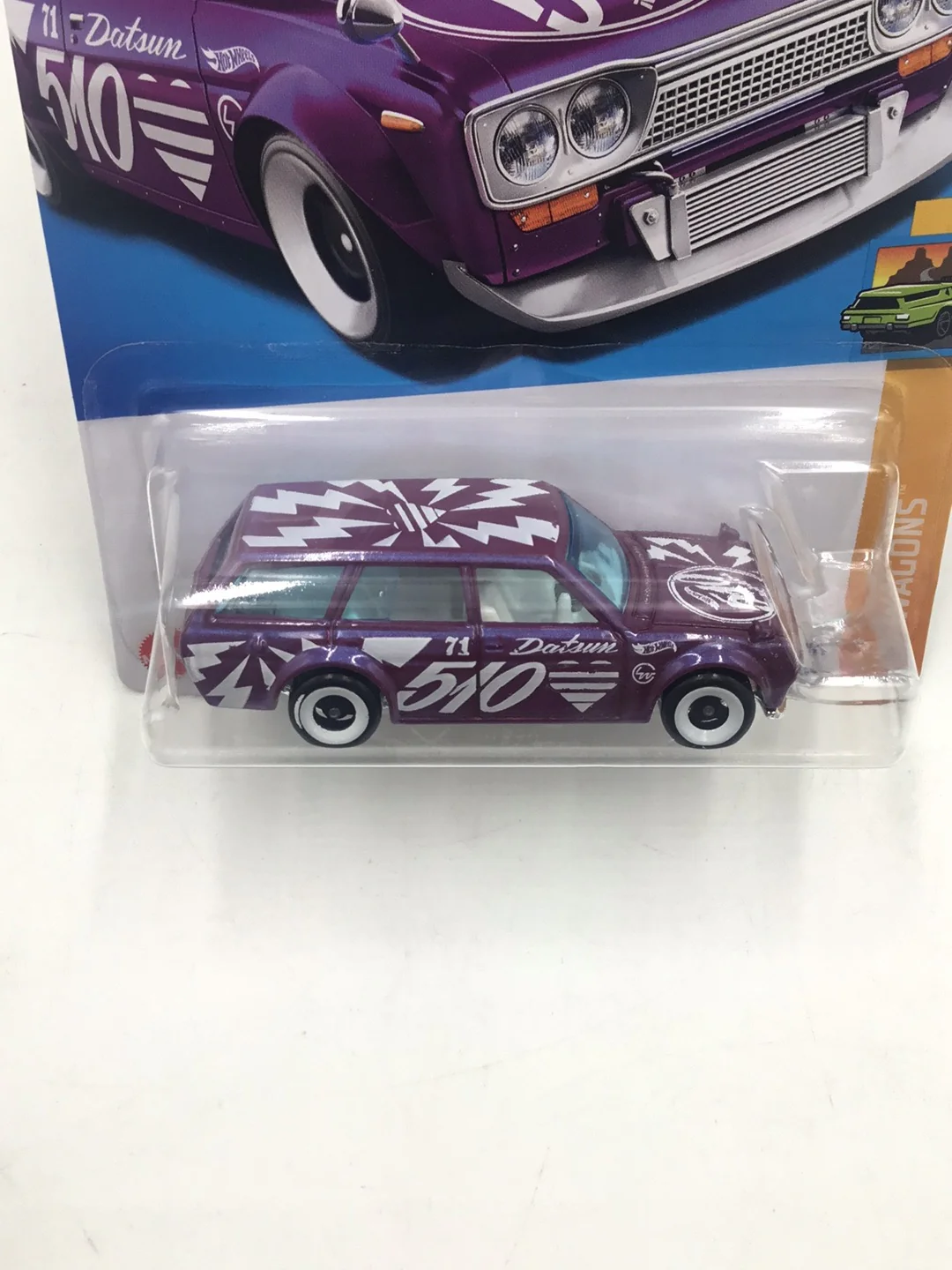 2023 hot wheels P case #235 Datsun Bluebird Wagon 510 88H - Image 5