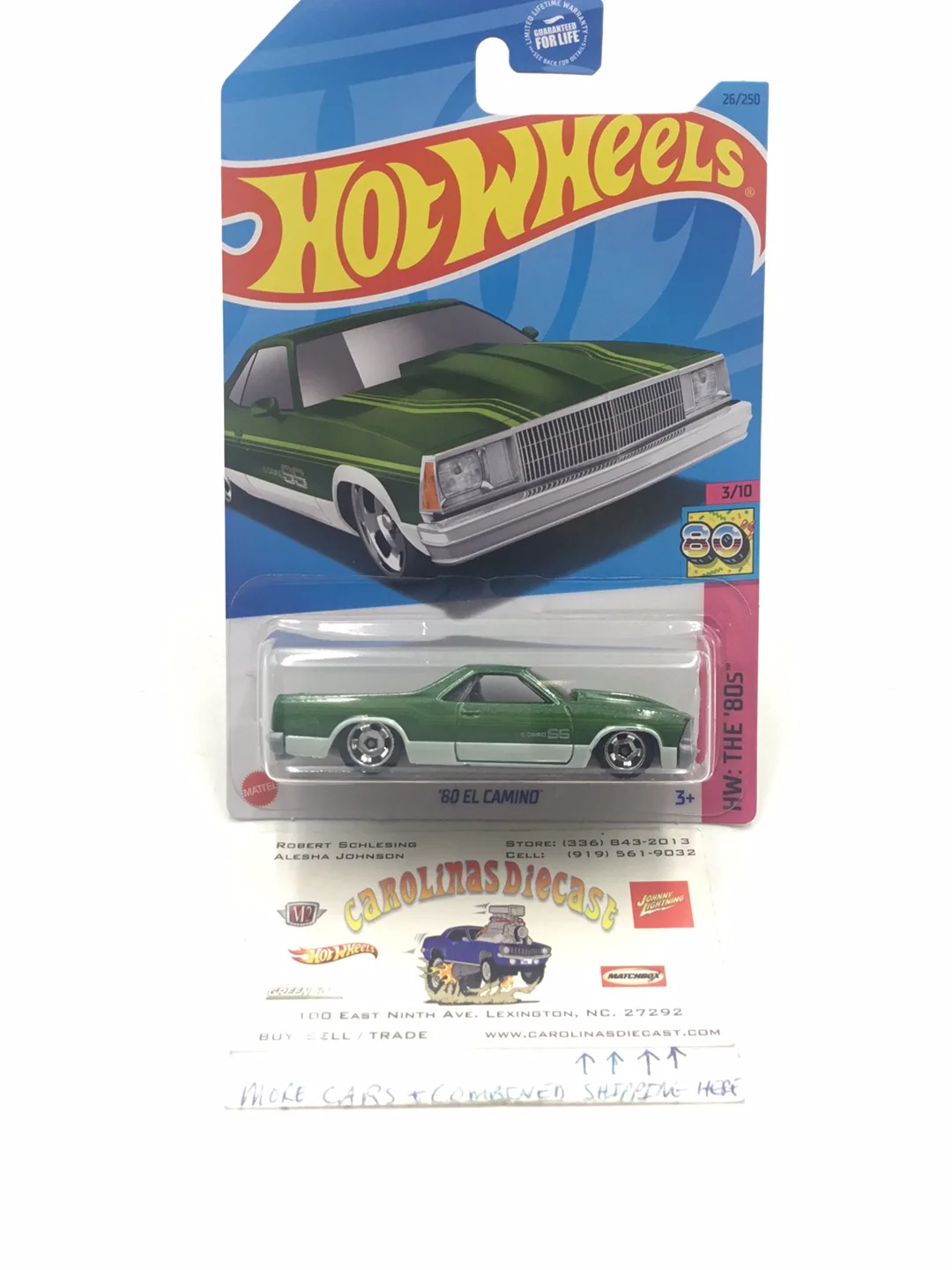 2023 hot wheels P case #26 80 El Camino 12F