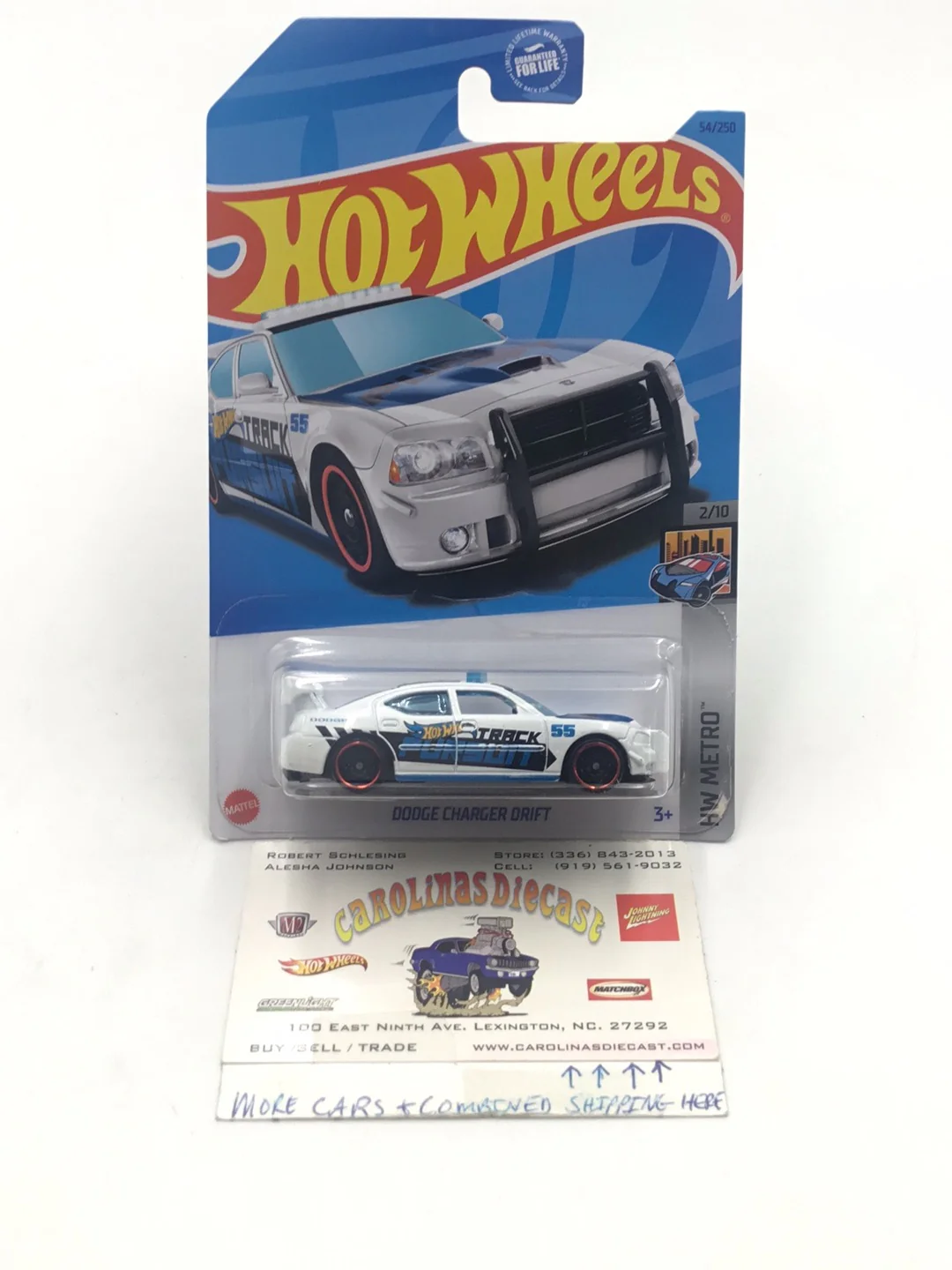 2023 hot wheels P case #54 Dodge Charger Drift 58C