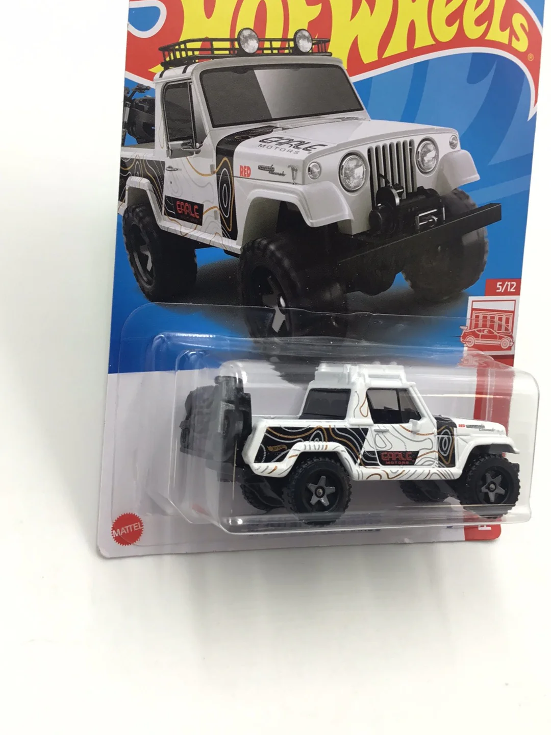 2023 hot wheels Red Edition #94 67 Jeepster Commando 150A - Image 3