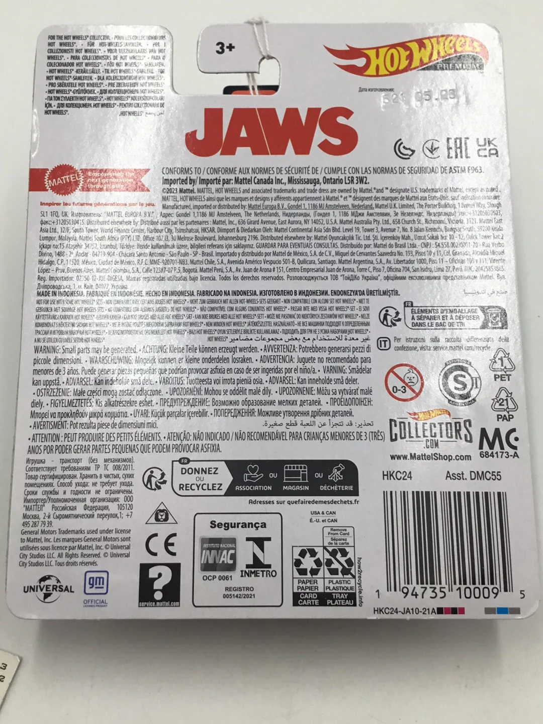 2023 Hot wheels Retro Jaws 1975 Chevy Blazer Custom - Image 6
