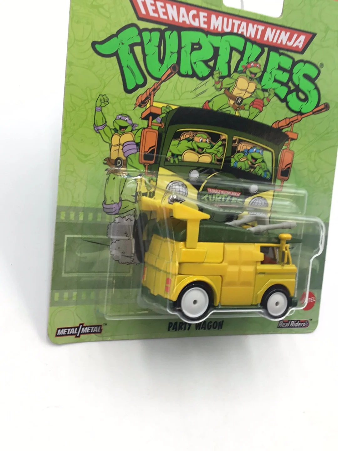 2023 Hot wheels Retro TMNT Part Wagon 266B - Image 3