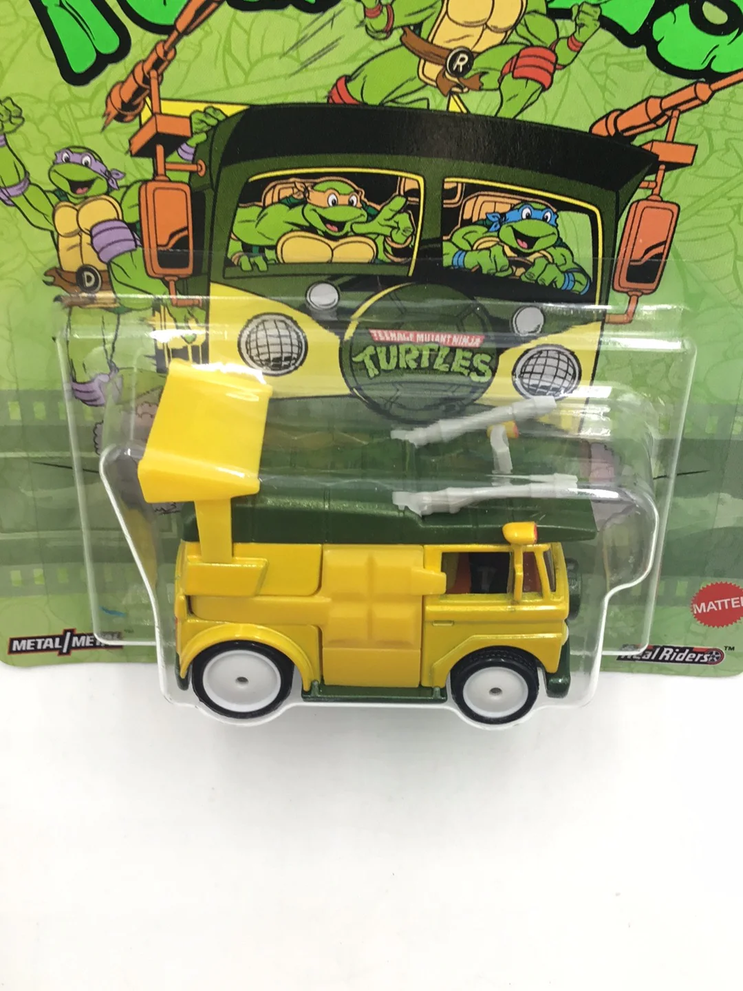 2023 Hot wheels Retro TMNT Part Wagon 266B - Image 5