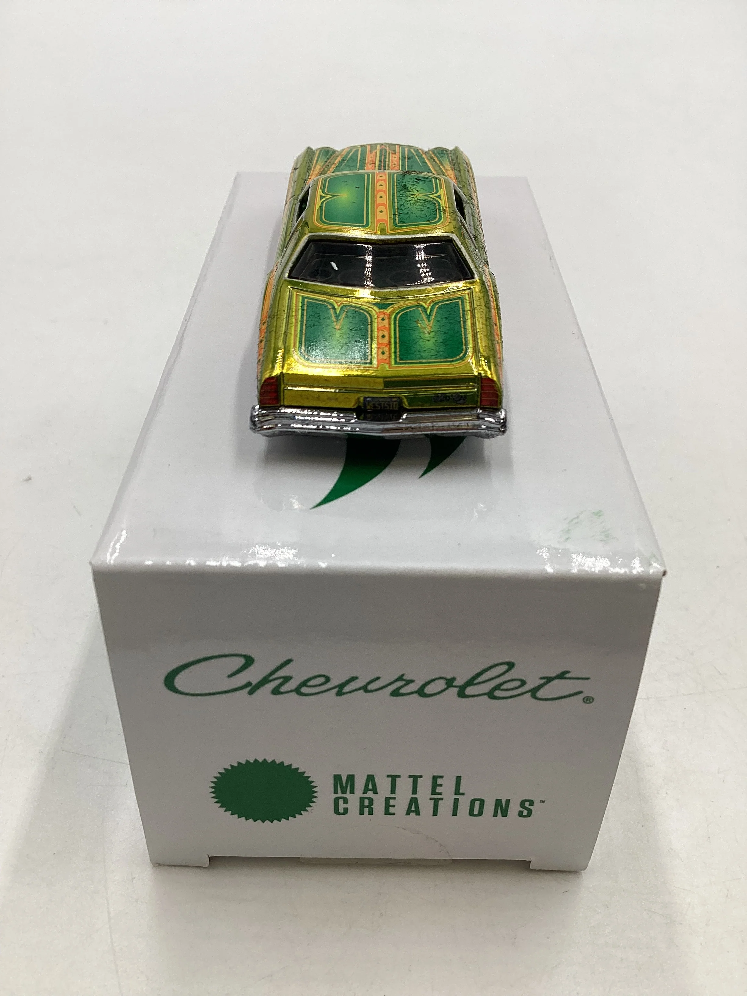 2023 Hot Wheels RLC 1975 Chevrolet Monte Carlo Green - Image 5