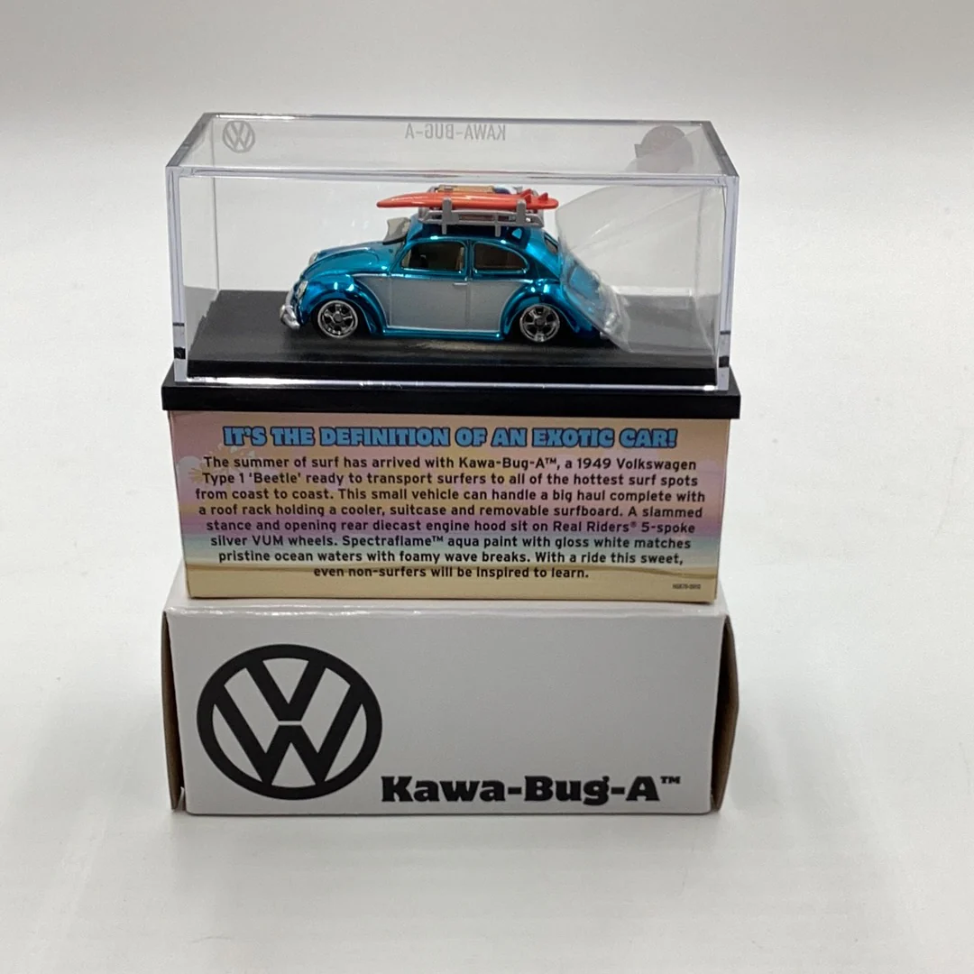 2023 Hot Wheels RLC Kawa-Bug-A Beetle Blue 14274/30000 - Image 2
