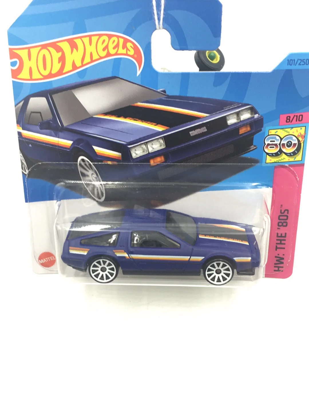 2023 hot wheels Short Card #101 DMC Delorean CC7 - Image 5