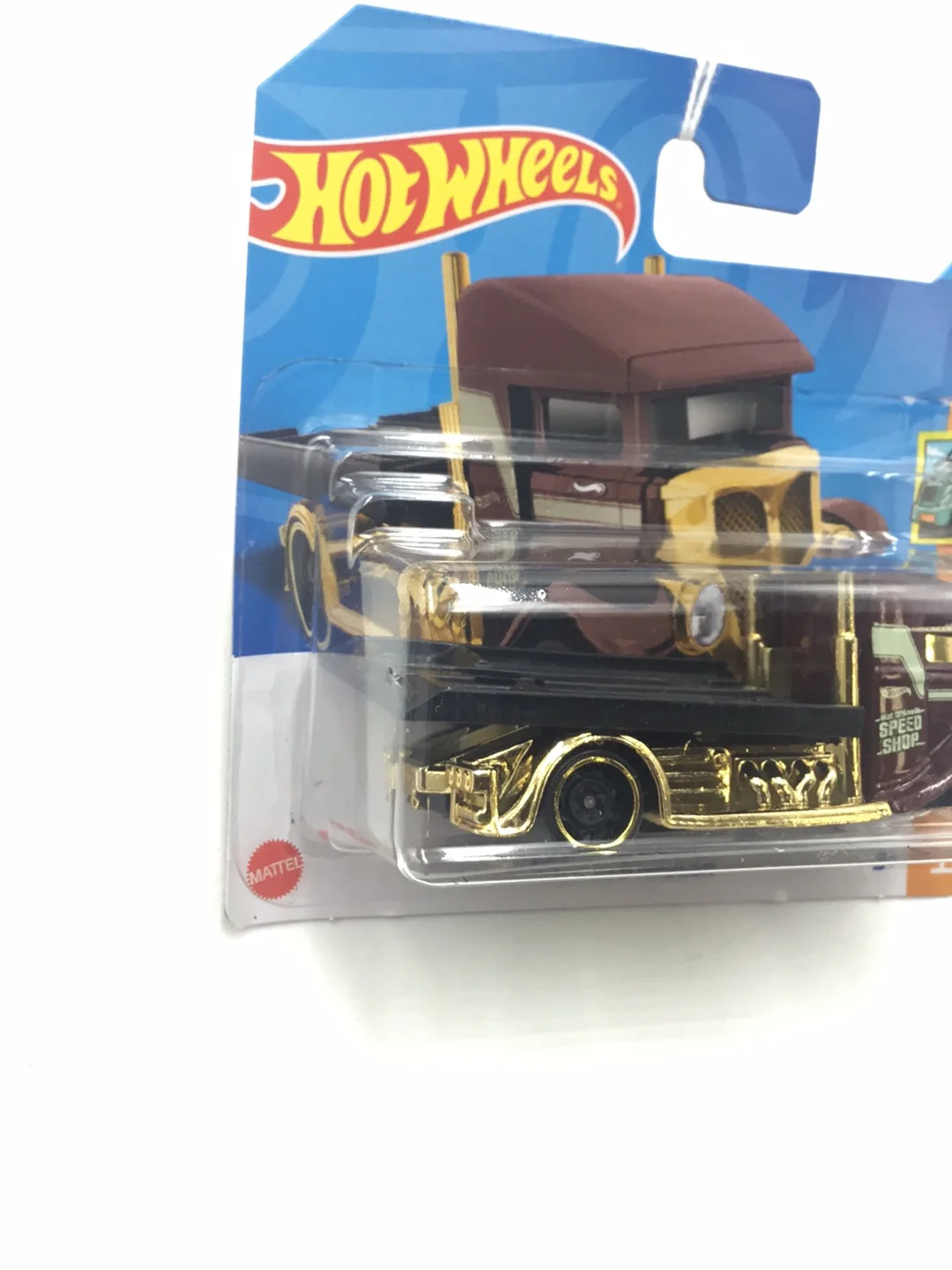 2023 hot wheels Short Card #11 Fast bed hauler 54C - Image 3