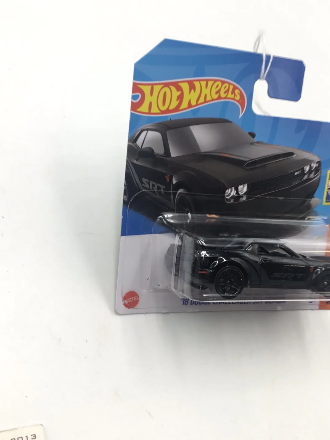 2023 hot wheels Short Card #151 18 Dodge Challenger SRT Demon Q7 - Image 3