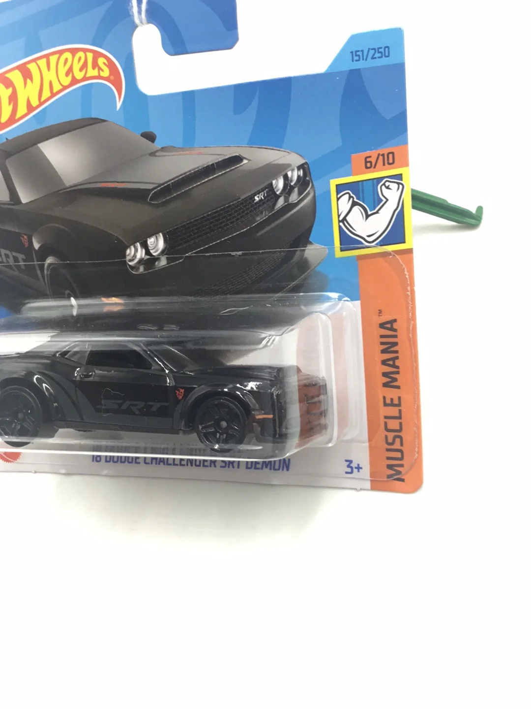 2023 hot wheels Short Card #151 18 Dodge Challenger SRT Demon Q7 - Image 4