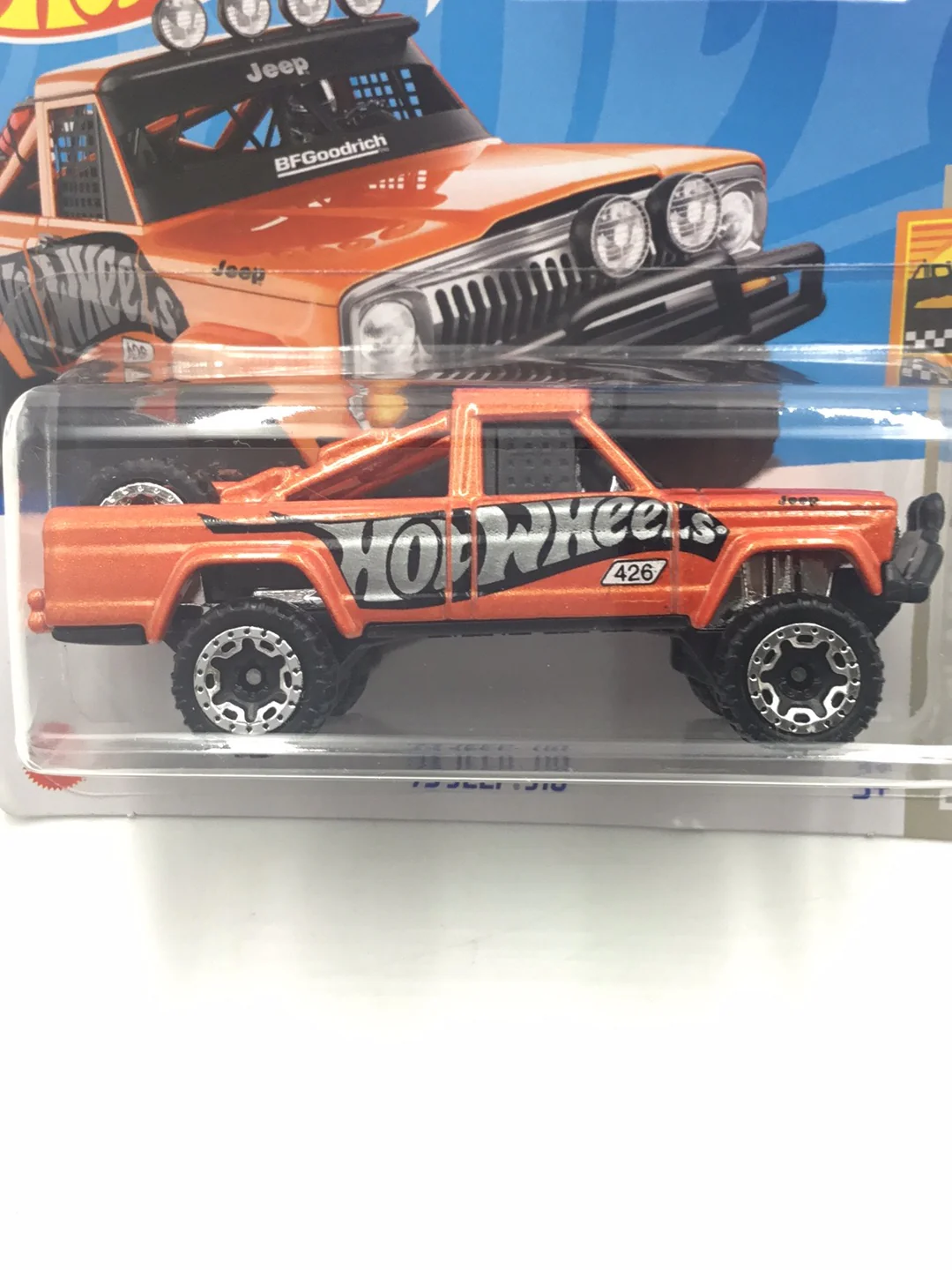 2023 hot wheels Short Card #196 73 Jeep J10 R5 - Image 2