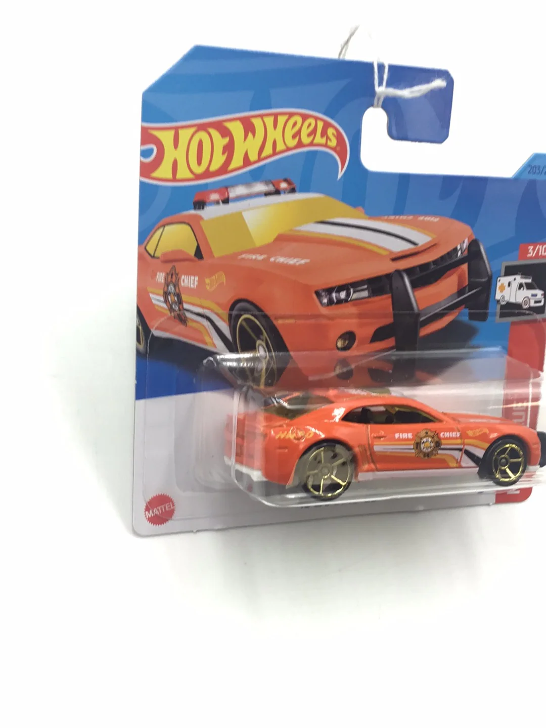 2023 hot wheels Short Card #203 10 Camaro SS 9F - Image 3