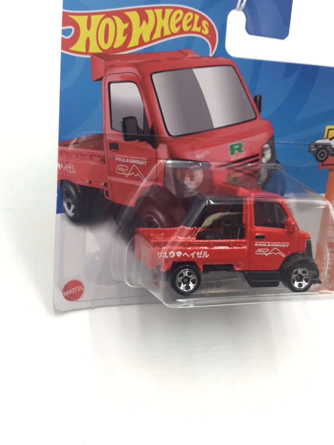 2023 hot wheels Short Card #214 Mighty K S7 - Image 3