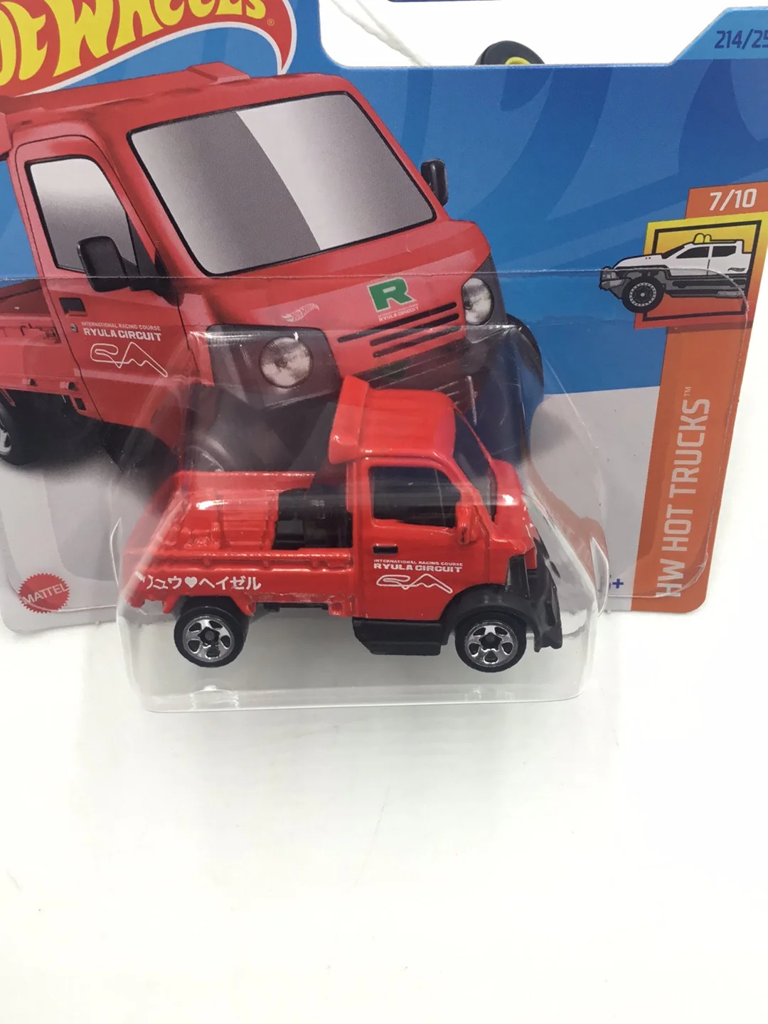 2023 hot wheels Short Card #214 Mighty K S7 - Image 5
