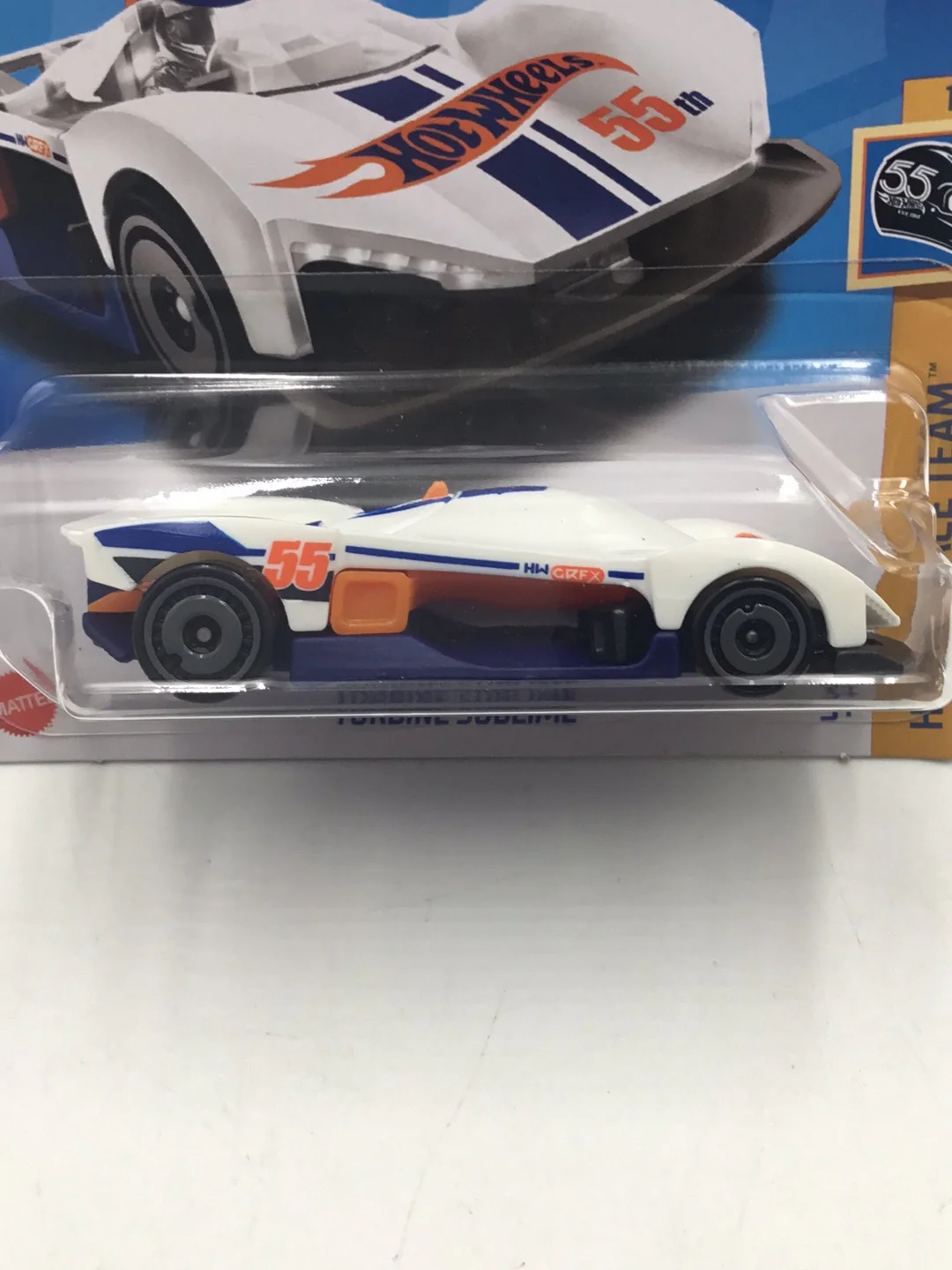 2023 hot wheels Short Card #39 Turbine Sublime GG5 - Image 2