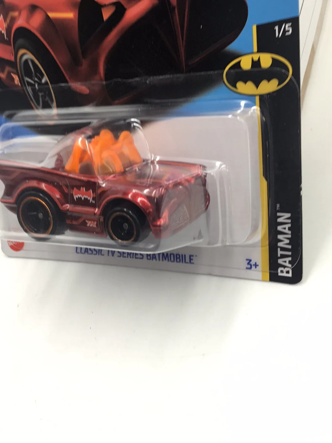 2023 hot wheels Super Treasure hunt #3 Classic TV Series Batmobile with Protector - Image 4