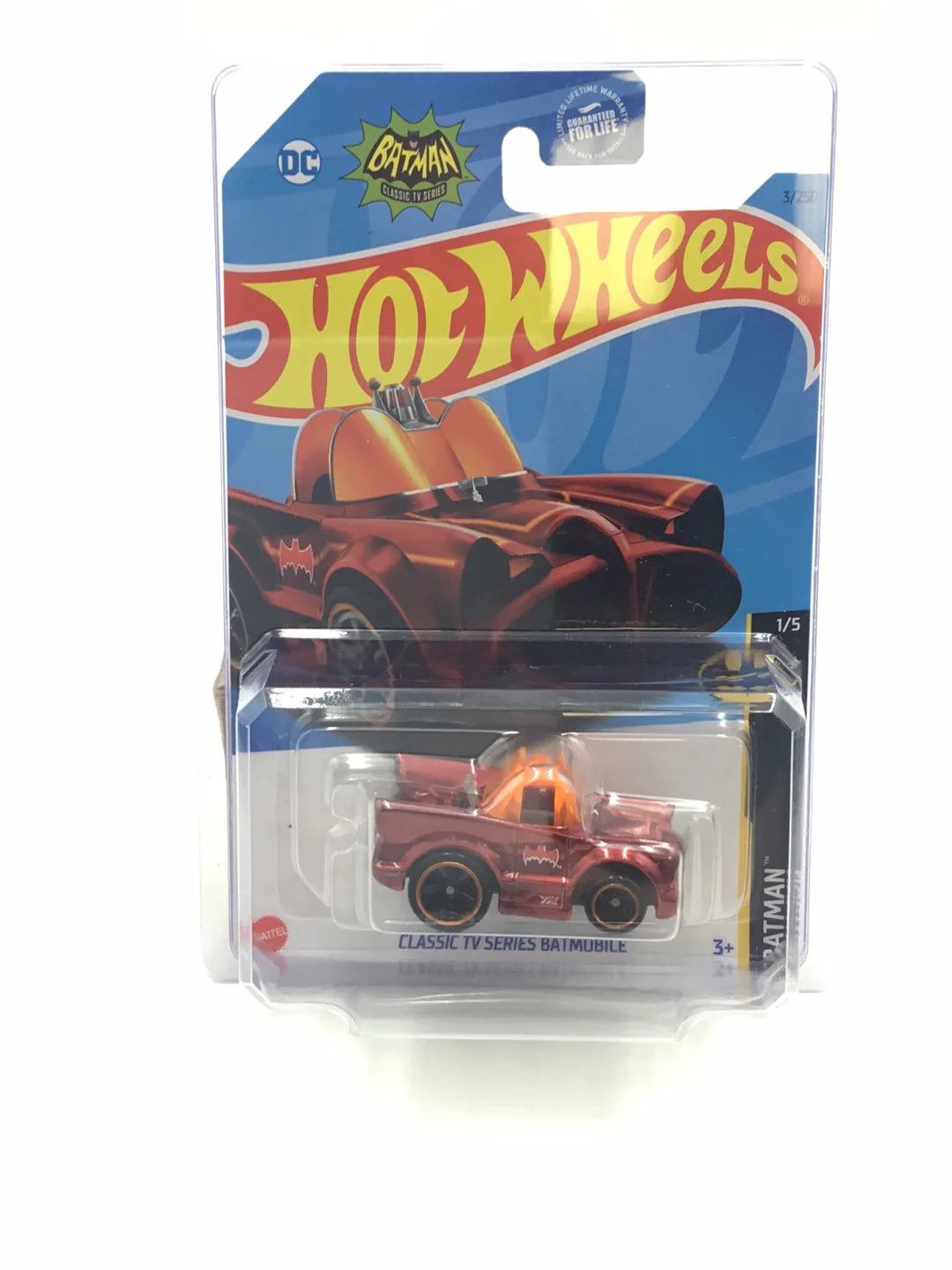 2023 hot wheels Super Treasure hunt #3 Classic TV Series Batmobile with Protector - Image 7