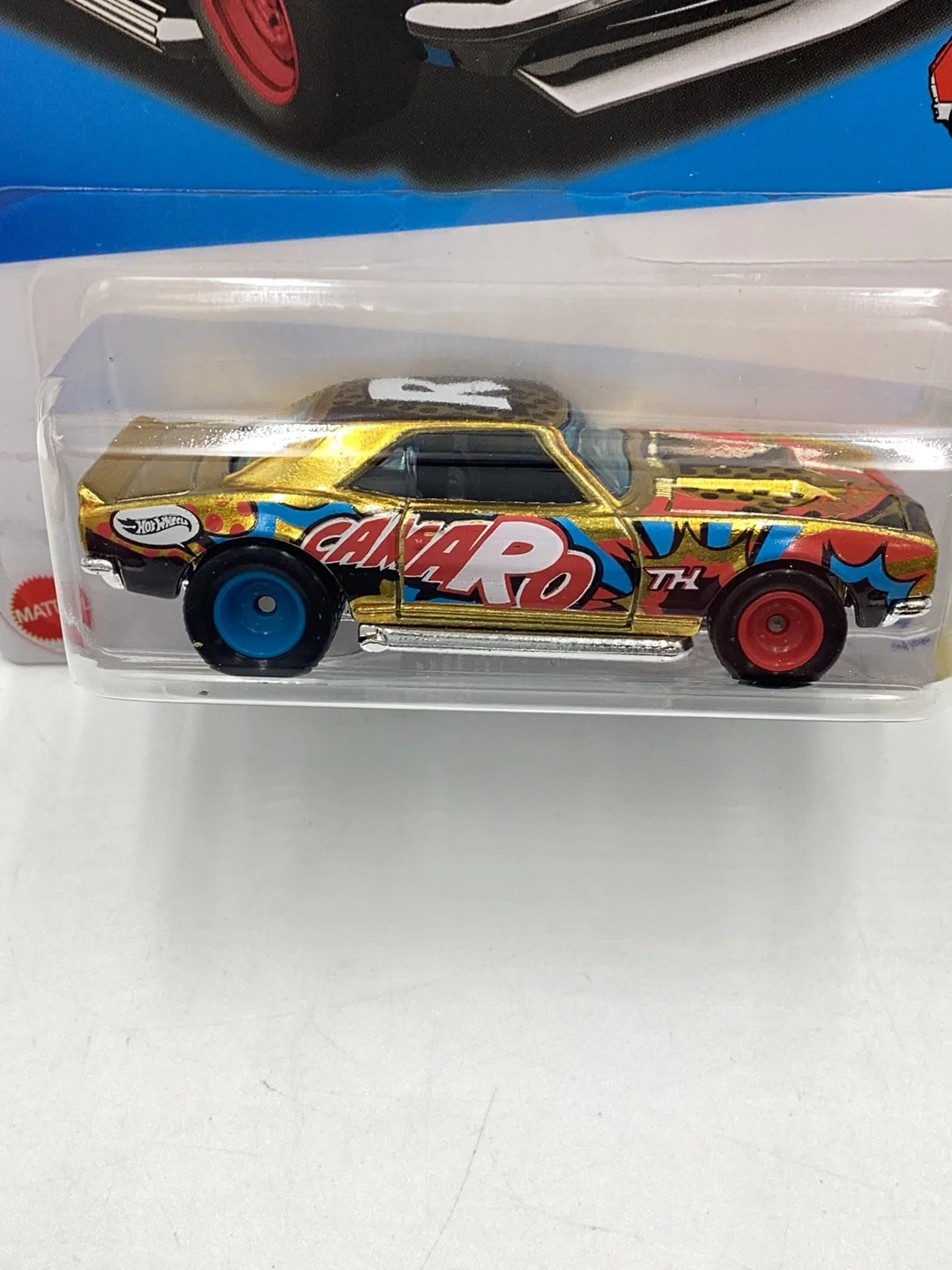2023 Hot Wheels super treasure hunt 68 Copo Camaro W/ Protector - Image 3