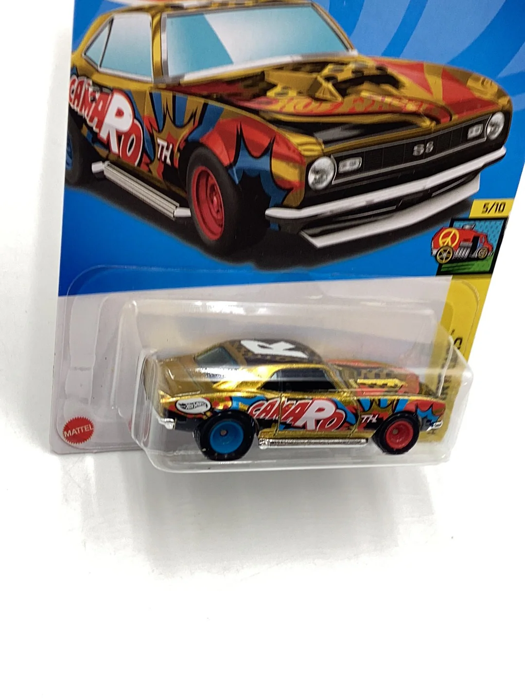 2023 Hot Wheels super treasure hunt 68 Copo Camaro W/ Protector - Image 4