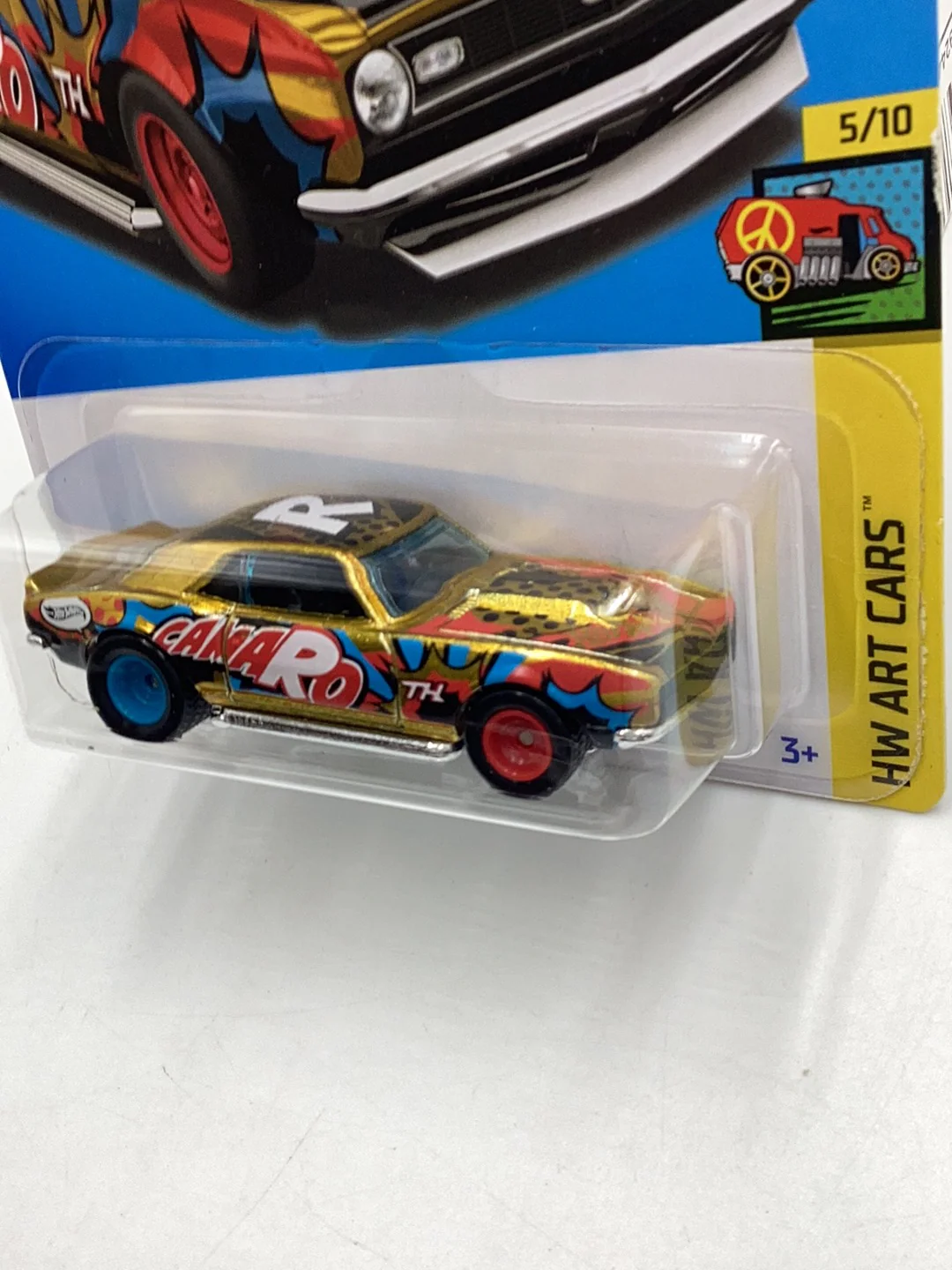 2023 Hot Wheels super treasure hunt 68 Copo Camaro W/ Protector - Image 5