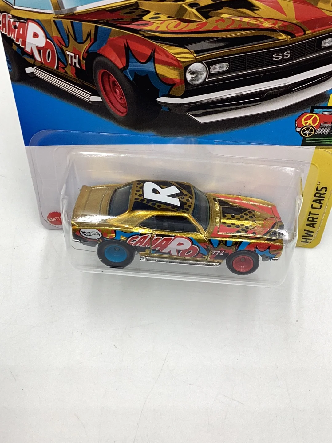 2023 Hot Wheels super treasure hunt 68 Copo Camaro W/ Protector - Image 6