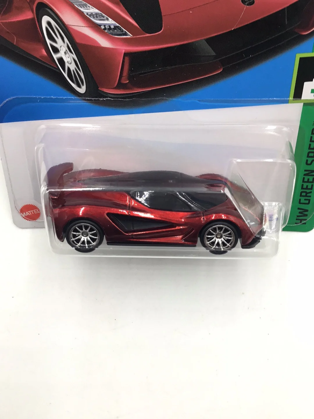2023 hot wheels super treasure hunt #84 Lotus Evija with protector - Image 5
