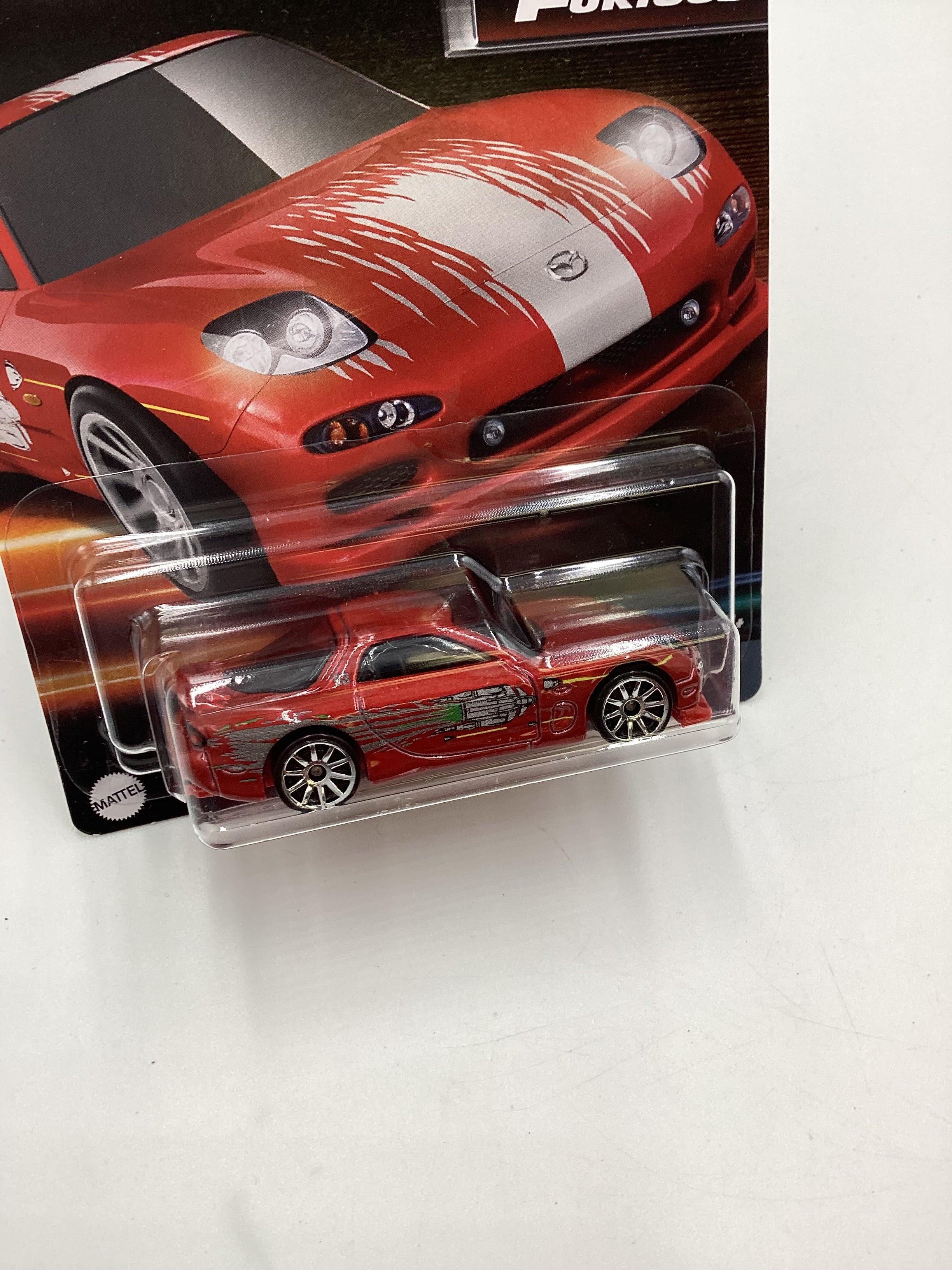 2023 Hot Wheels The Fast and Furious series 1 95 Mazda RX-7 Red 69B - Image 5