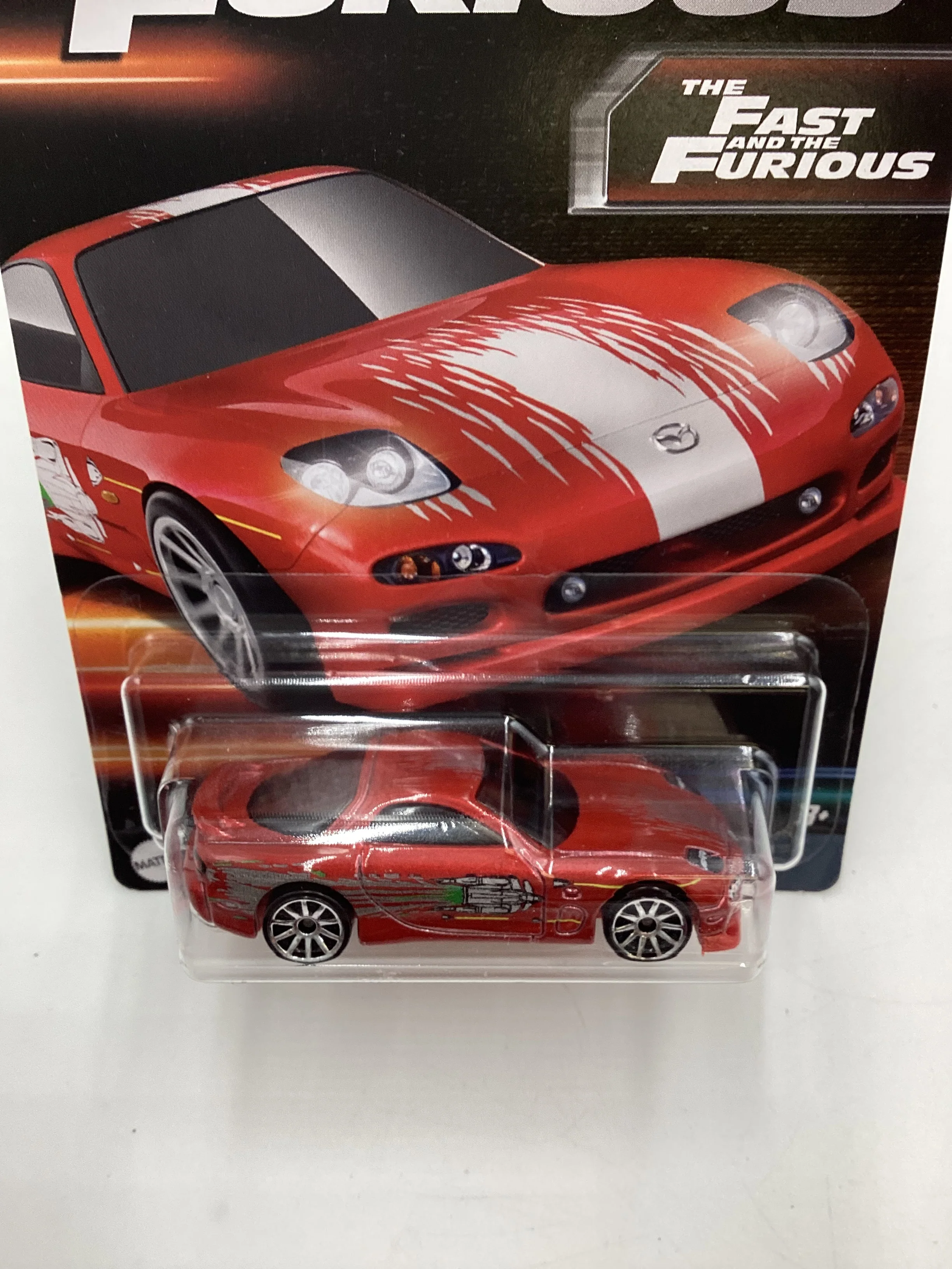 2023 Hot Wheels The Fast and Furious series 1 95 Mazda RX-7 Red 69B - Image 6