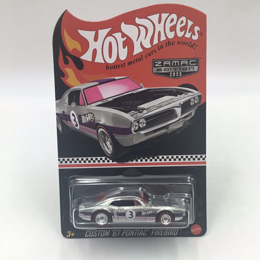 2023 hot wheels Zamac edition mailin legends tour custom 67 Pontiac Firebird real riders - Image 2