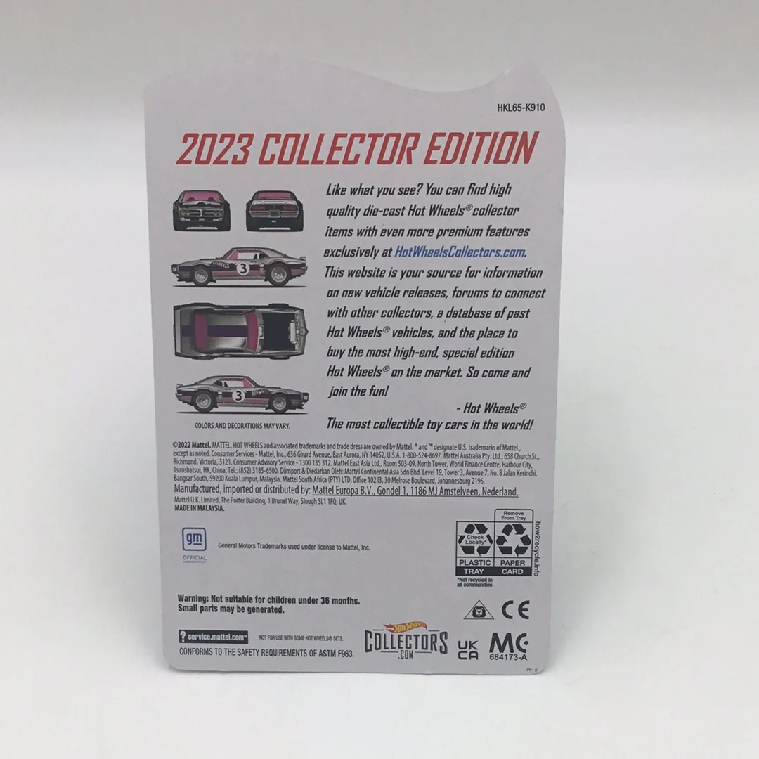 2023 hot wheels Zamac edition mailin legends tour custom 67 Pontiac Firebird real riders - Image 5