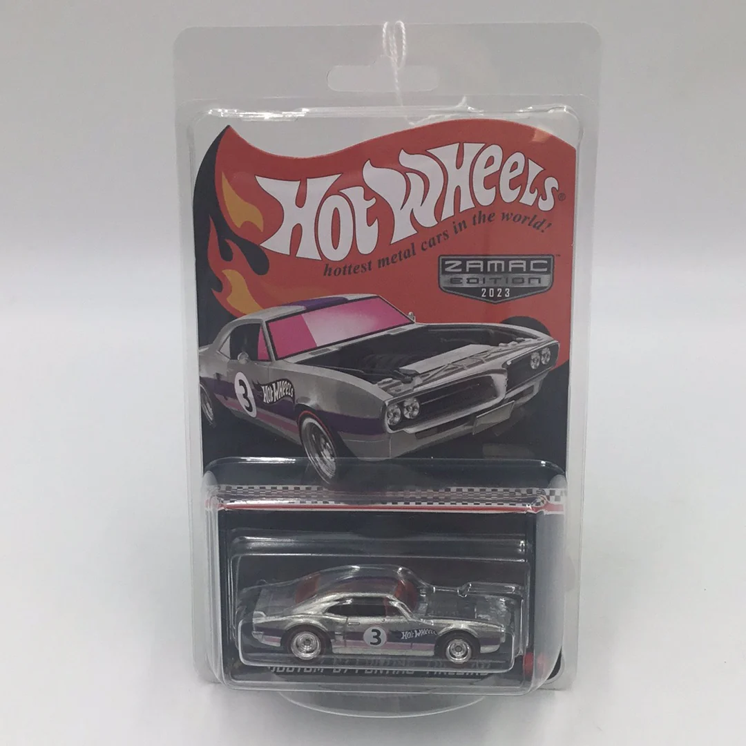 2023 hot wheels Zamac edition mailin legends tour custom 67 Pontiac Firebird real riders - Image 6