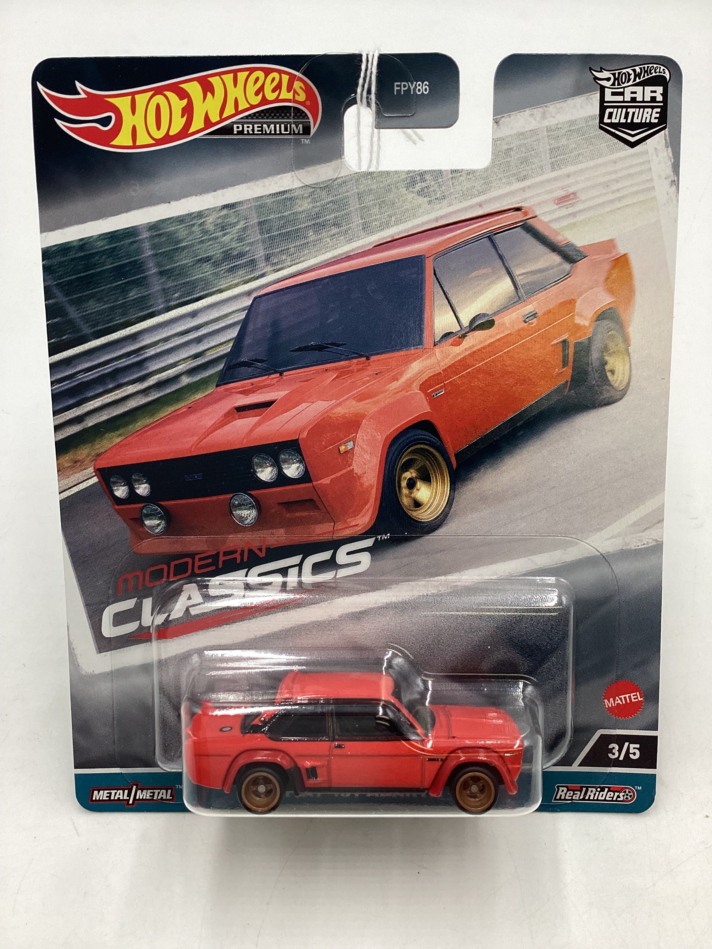 2023 HW Modern Classic #5 Fiat 131 Abarth 243B - Image 2