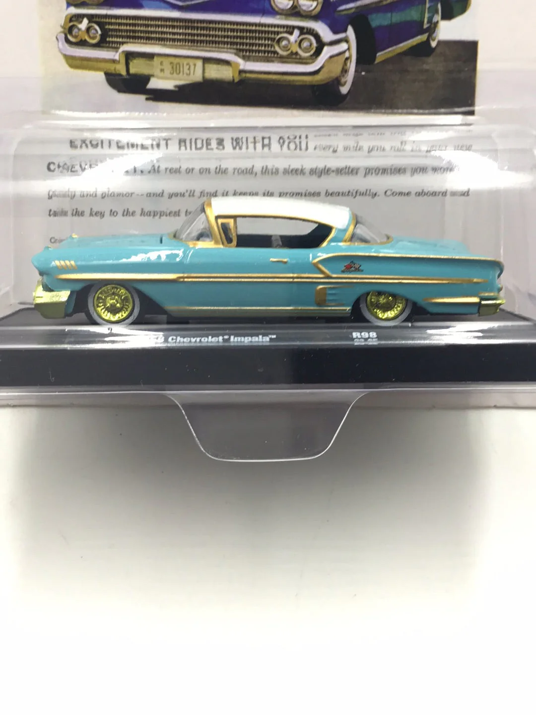 2023 M2 MACHINES 1958 Chevrolet Impala R98 CHASE - Image 2