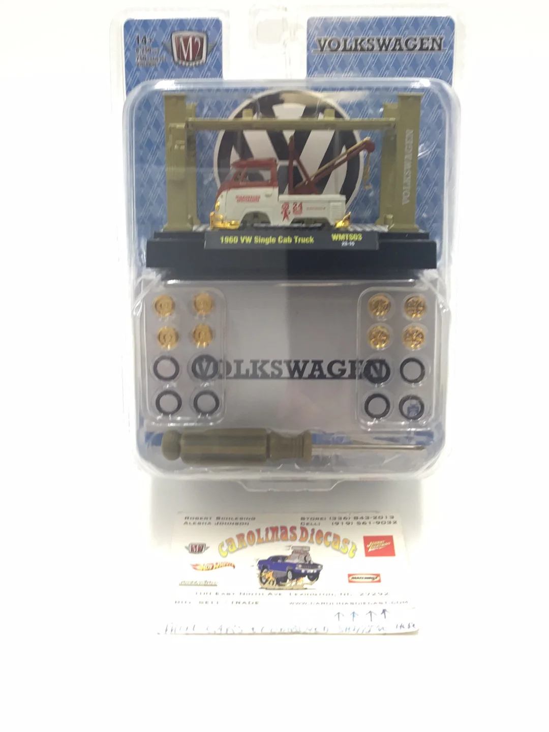 M2 MACHINES Model Kit 1960 VW Single Cab Truck Chase WMTS03