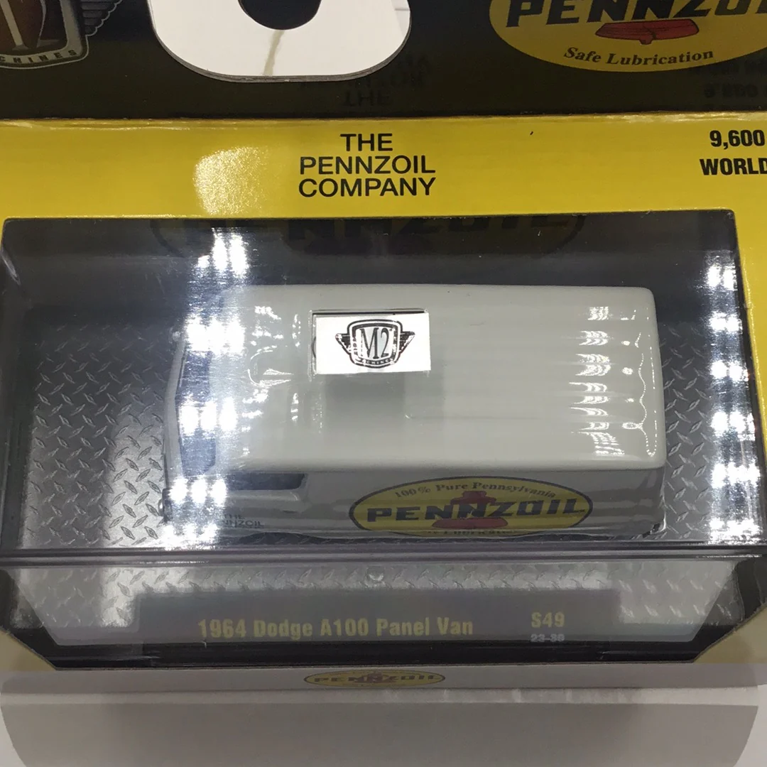 2023 M2 MACHINES 1964 Dodge A100 Panel Van Pennzoil S49 - Image 3