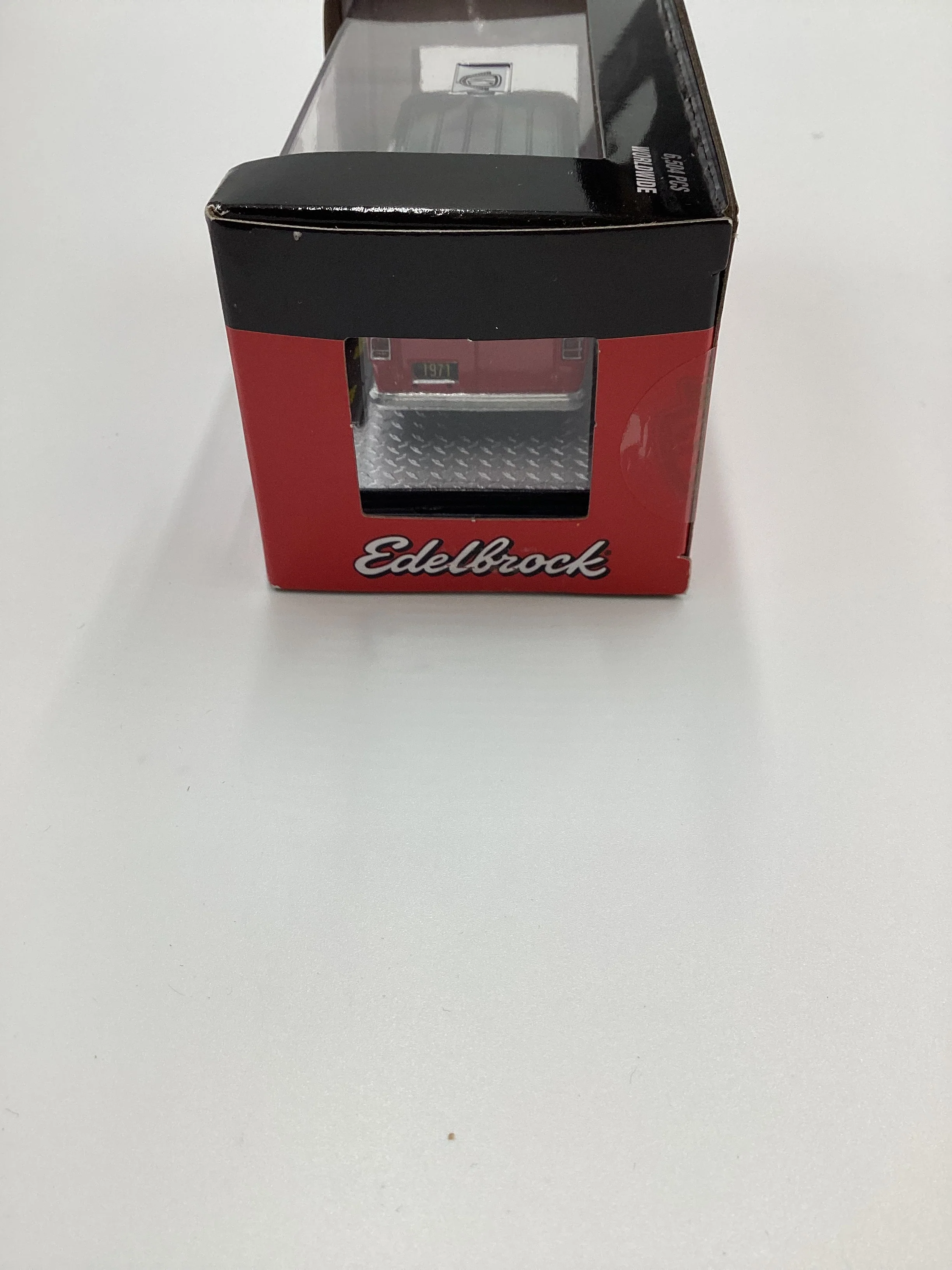 2023 M2 Machines Edelbrock 1971 Chevrolet Van G10 Black/Red S123 Orielly Exclusive - Image 5