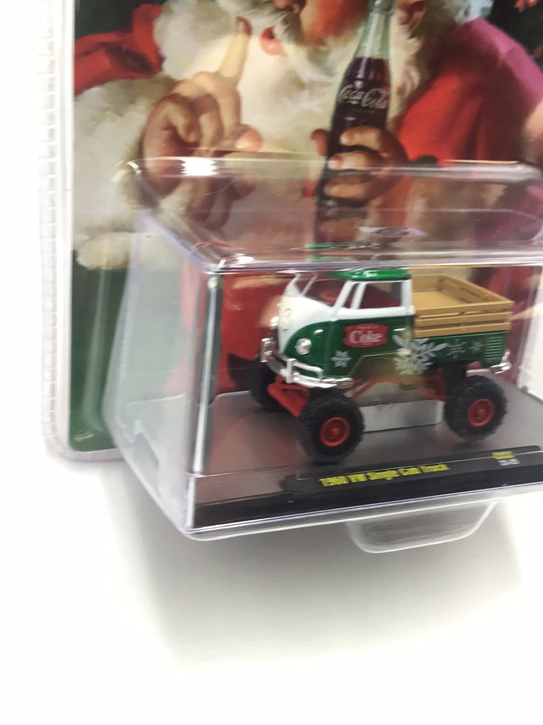 2023 M2 MACHINES Christmas Coca Cola 1960 VW Single Cab Truck SK08 see description 203D - Image 3