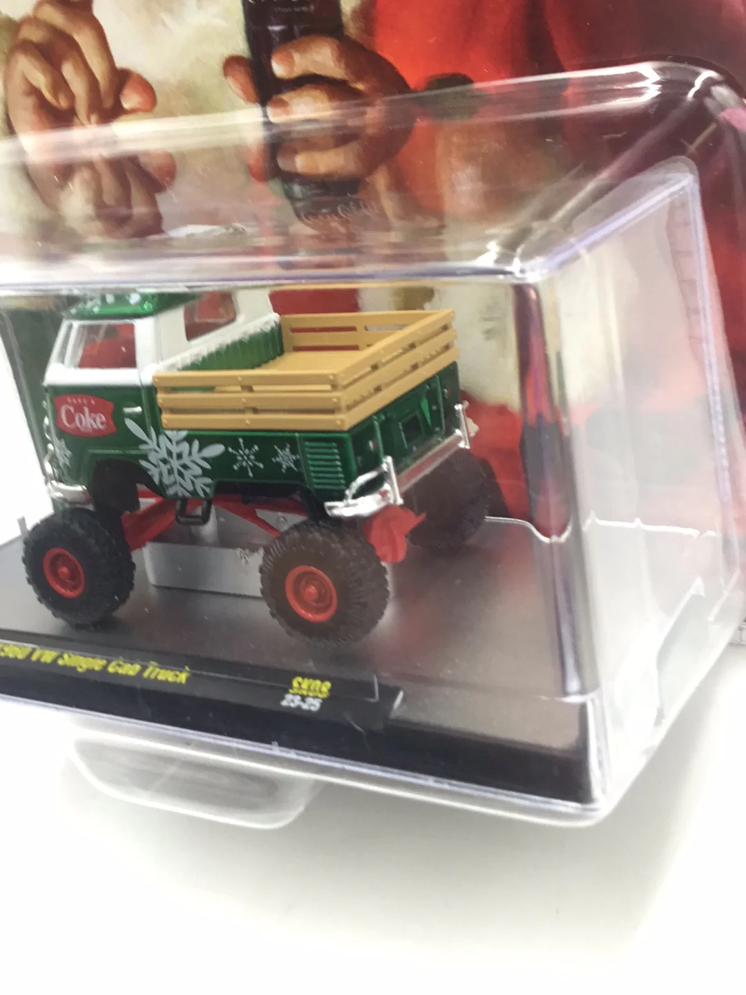 2023 M2 MACHINES Christmas Coca Cola 1960 VW Single Cab Truck SK08 see description 203D - Image 4