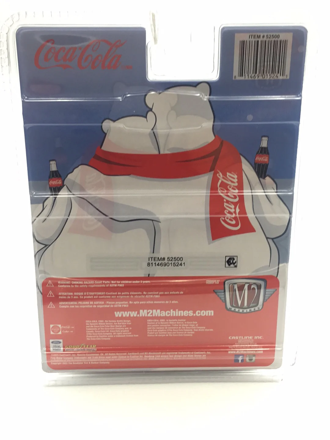 2023 M2 MACHINES Christmas Coca Cola 1969 Ford Mustang funny car SK08 - Image 6
