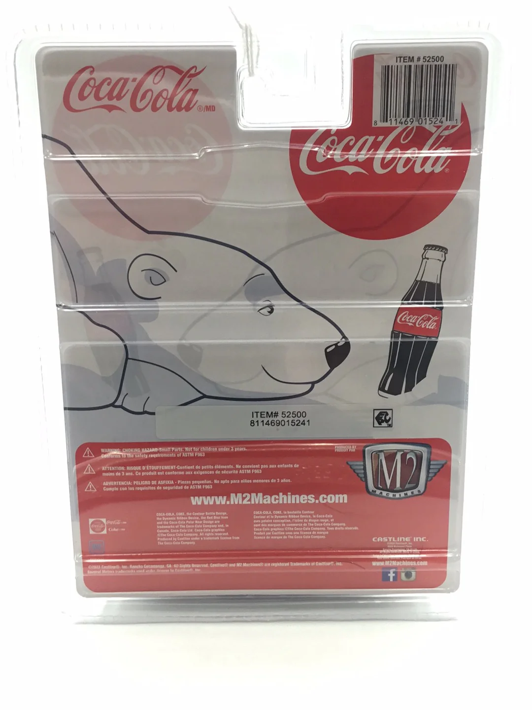 2023 M2 MACHINES Christmas Coca Cola 1989 GMC Sierra 1500 SK08 - Image 6