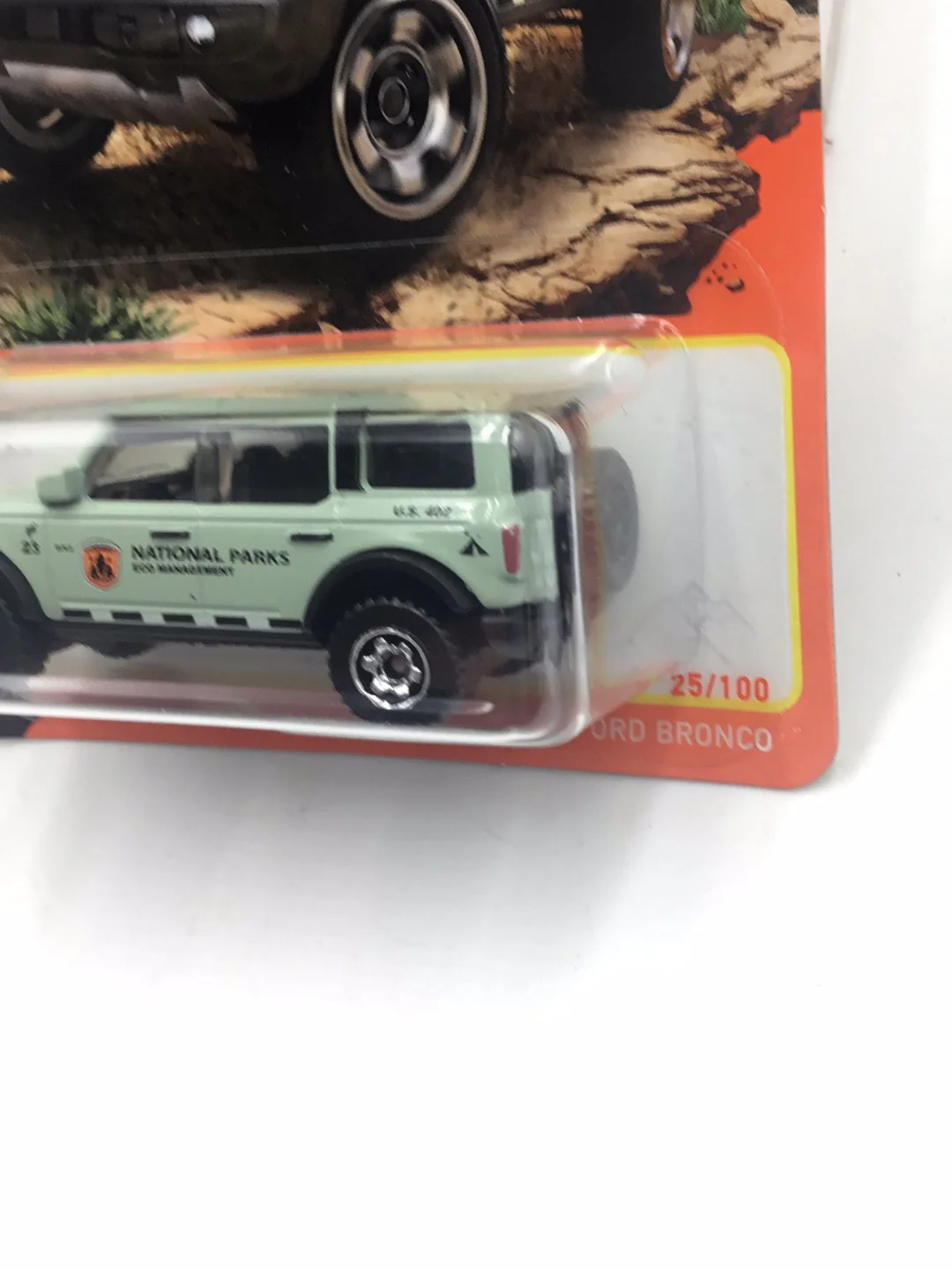 2023 matchbox 70 years #25 2021 Ford Bronco national parks 27H - Image 4