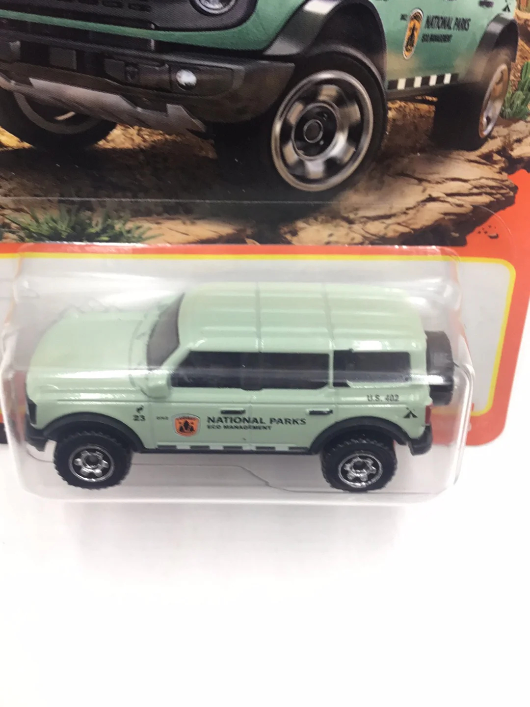 2023 matchbox 70 years #25 2021 Ford Bronco national parks 27H - Image 5