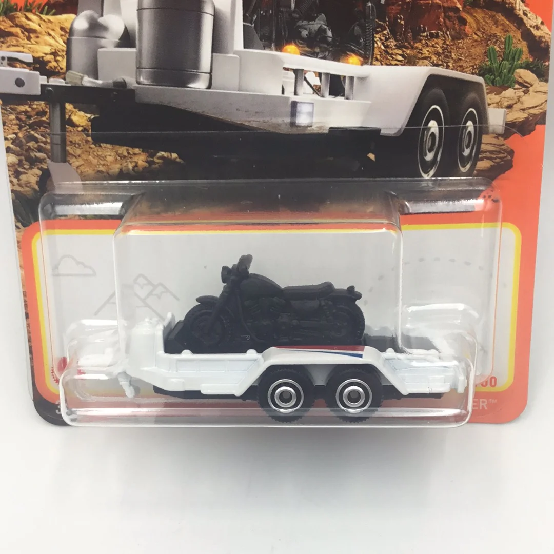 2023 matchbox 70 years #63 MBX Cycle Trailer - Image 2