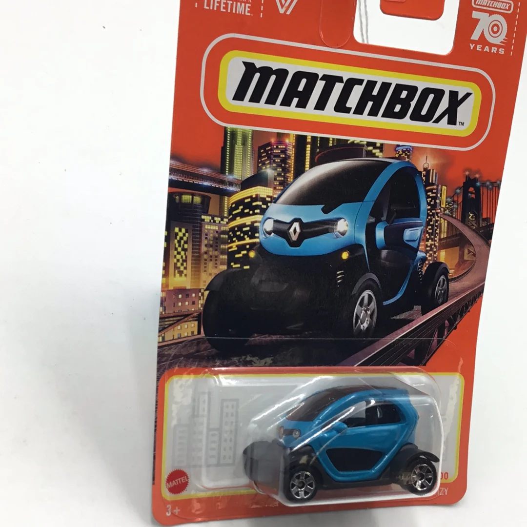 2023 matchbox 70 years #82 2022 Renault Twizy blue 61E - Image 3